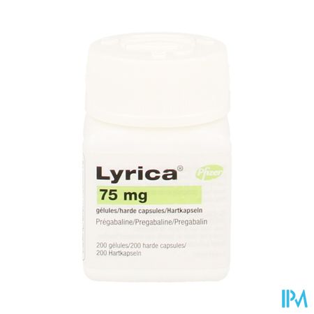 Lyrica 75mg Harde Caps 200 X 75mg 1