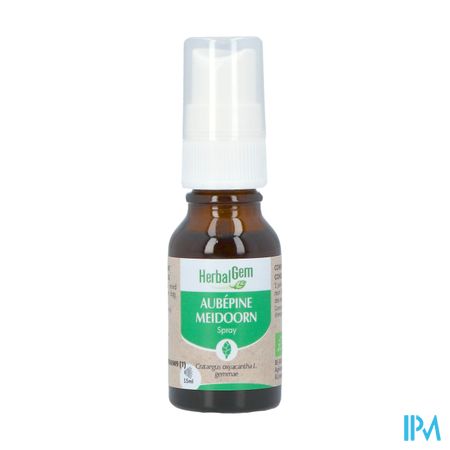 Herbalgem Meidoorn Bio Spray 15ml 7