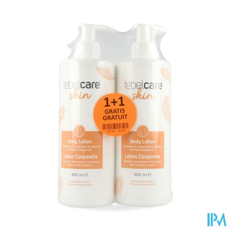 Febelcare Skin Body Lotion 400ml 1+1 Gratis