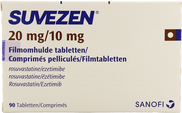 Suvezen 20mg/10mg Filmomh Tabl 90 1