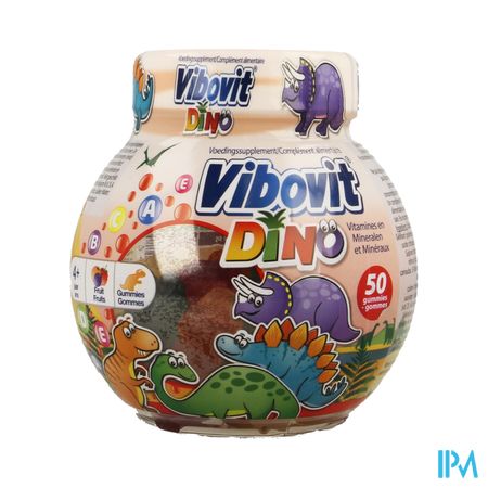 Vibovit Fishbowl Dinosaur Gummies 50