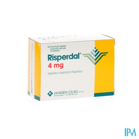 Risperdal Comp Pell 60 X 4mg 1