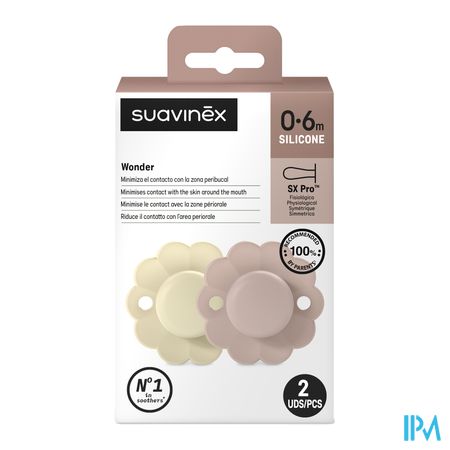Suavinex Wonder Soother Silli.rev.0-6m Wp-pm Duo 1
