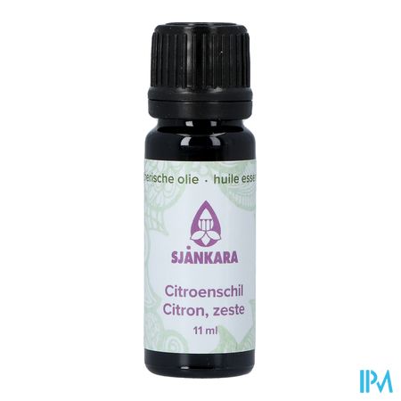 Sjankara Citroenschil Ess. Olie 11ml Bio 3