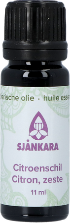 Sjankara Citroenschil Ess. Olie 11ml Bio 3