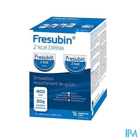 Assortiment de goûts Fresubin 2kcal Drink