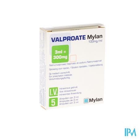 Valproate Viatris 100mg/ml Opl Inj Amp 5x3ml