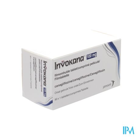 Invokana 100mg Filmomh Tabl 90 X 100mg