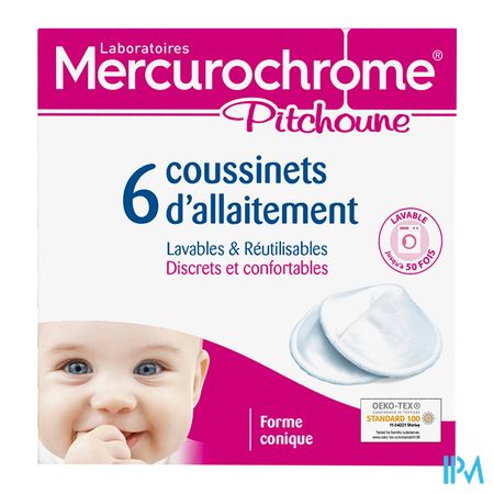 Mercurochrome Zoogkompres Wasbaar 6 1