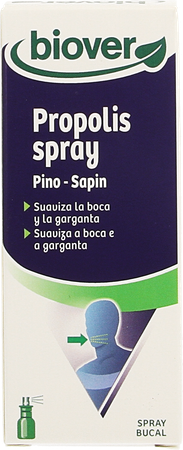 Biover Propolis Spray Sapin Bio Be2 El 23ml 1