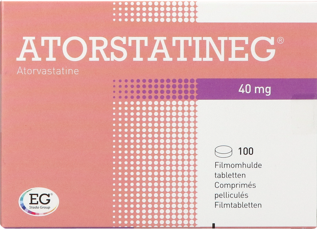 Atorstatineg 40mg Impexeco Comp 100 X 40mg Pip 2