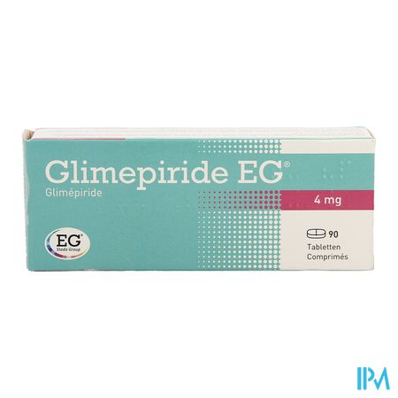 Glimepiride EG 4Mg Comp 90 1