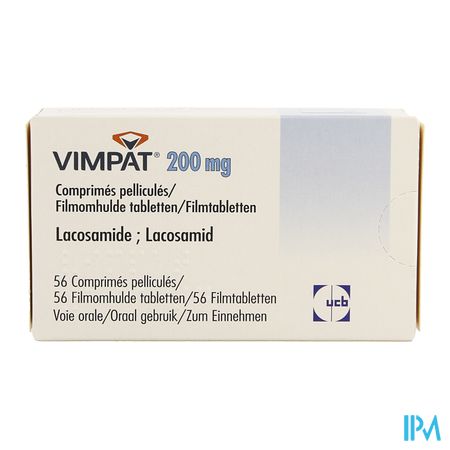 Vimpat 200mg compr. pellic. (56) 1