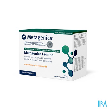 Multigenics Femina Pdr Zakje 30 7284 Metagenics