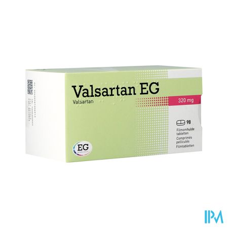 Valsartan EG 320 Mg Filmomh Tabl 98 X 320 Mg