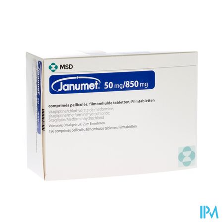 Janumet 50/850mg Comp Pell 196