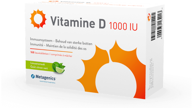 Vitamine D 1000iu Metagenics Tabl 168 1