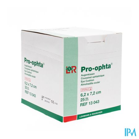 Pro-ophta Coussin Ophtalmo Ster 6,2x7,2cm 25 13043 1