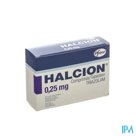 Halcion 250 Tabl 0,25mg Unit Dose