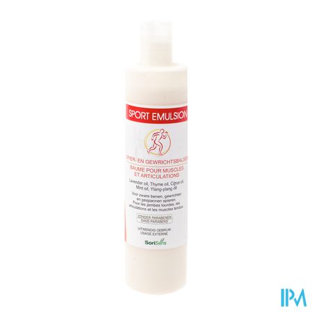 Soria Sport Emulsion Massage 200ml 3