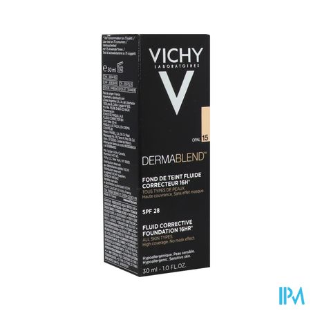 Vichy Fdt Dermablend Fluide 15 Opal 30ml