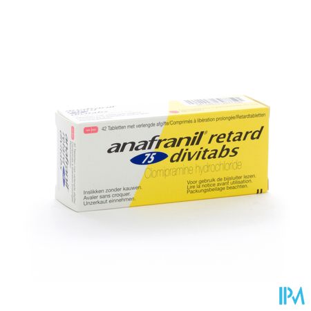 Anafranil Retard Divitabs 42x75mg