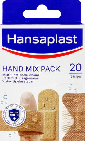 Hansaplast Pleisters Hand Mix Pack Strips 20 7