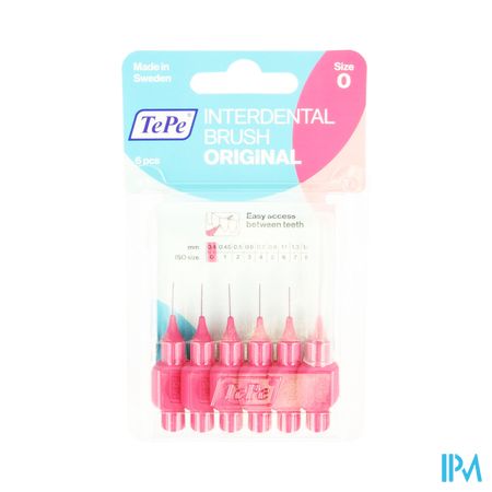 Tepe Interdental Brush 0,40mm Pink 6