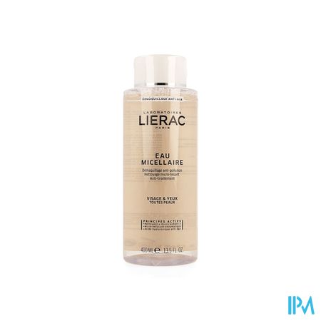 Lierac Zachte Reinig. Micel. Water Pompfl 400ml Nf