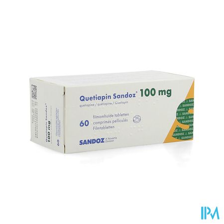 Quetiapin Sandoz Filmomh Tabl 60 X 100mg