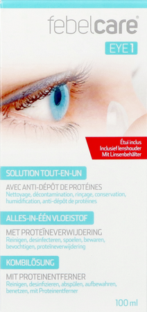 Febelcare Eye 1 Vloeist.contactlens All In 1 100ml 3