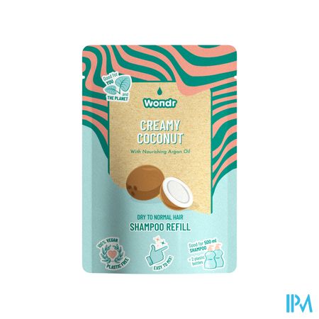 Wondr Shampoo Creamy Coconut Refill 40g