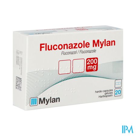 Fluconazole Viatris 200mg Caps 20