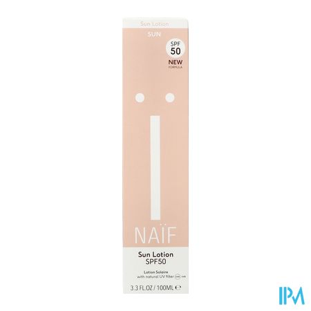 Naif Grown Ups Sun Body Ip50 Lotion Tube 100ml 1