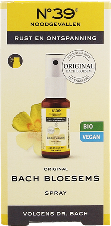 Bachbloesem Bio N°39 Noodgevallen Spray 20ml 4