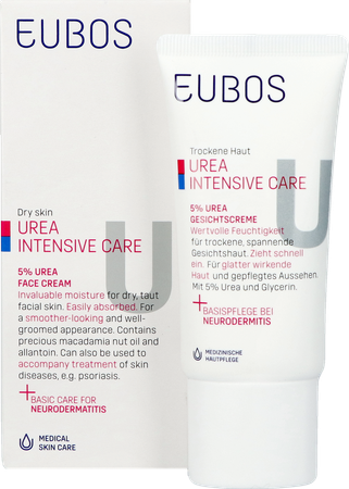 Eubos Urea 5% Gezichtscreme Tube 50ml 3