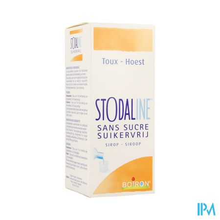 Stodaline Sans Sucre Sirop 200ml Boiron