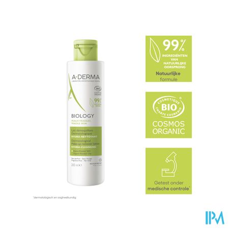 Aderma Biology Micellaire Melk Dermatolog. 200ml 5