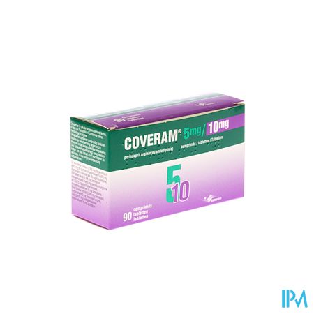 Coveram 5mg/10mg Pi Pharma Comp 90 Pip