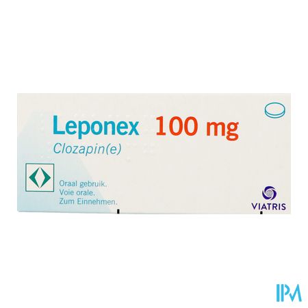 Leponex 100mg Comp 100 3