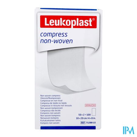Leukoplast Compress N/woven St. 10cmx20cm 50x2 2