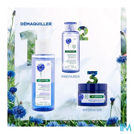 Klorane Visage Bleuet Demaquillant Wtp Fl 100ml 6