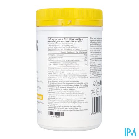 Vital Proteins Collagen Creamer Vanille Pdr 295g 3