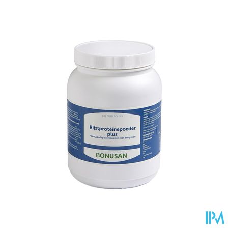 Rijstproteine Pdr Plus 500g Bonusan 2