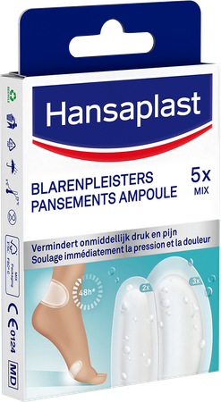 Hansaplast Blister Pleister Sos Mix 5 4