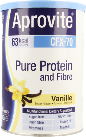 Aprovite Cfx70 Protein Vanille Pdr 300g 15 Shakes 1