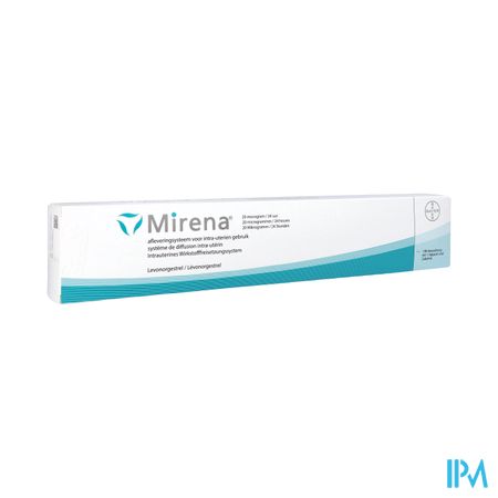 Mirena 20mcg/24u Abacus Systeem Intra Uterin 1