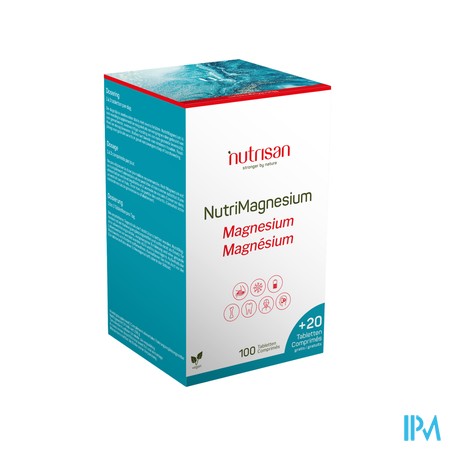 Nutrimagnesium Tabl 100 + Tabl 20 Gratis Nutrisan
