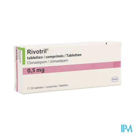 Rivotril 0,5mg Impexeco Comp 50 X 0,5mg Pip