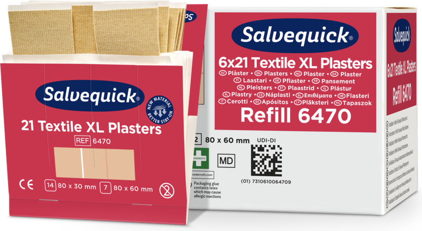 Salvequick Navulling Xl Textiel 1